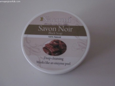 Nacomi Black Soap Savon Noir