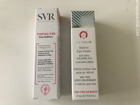 SVR topialyse First aid Beauty retinol eye cream